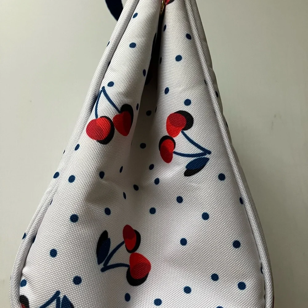 Kate Spade New York Vintage Cherry Dot Lunch Bag (NWT)